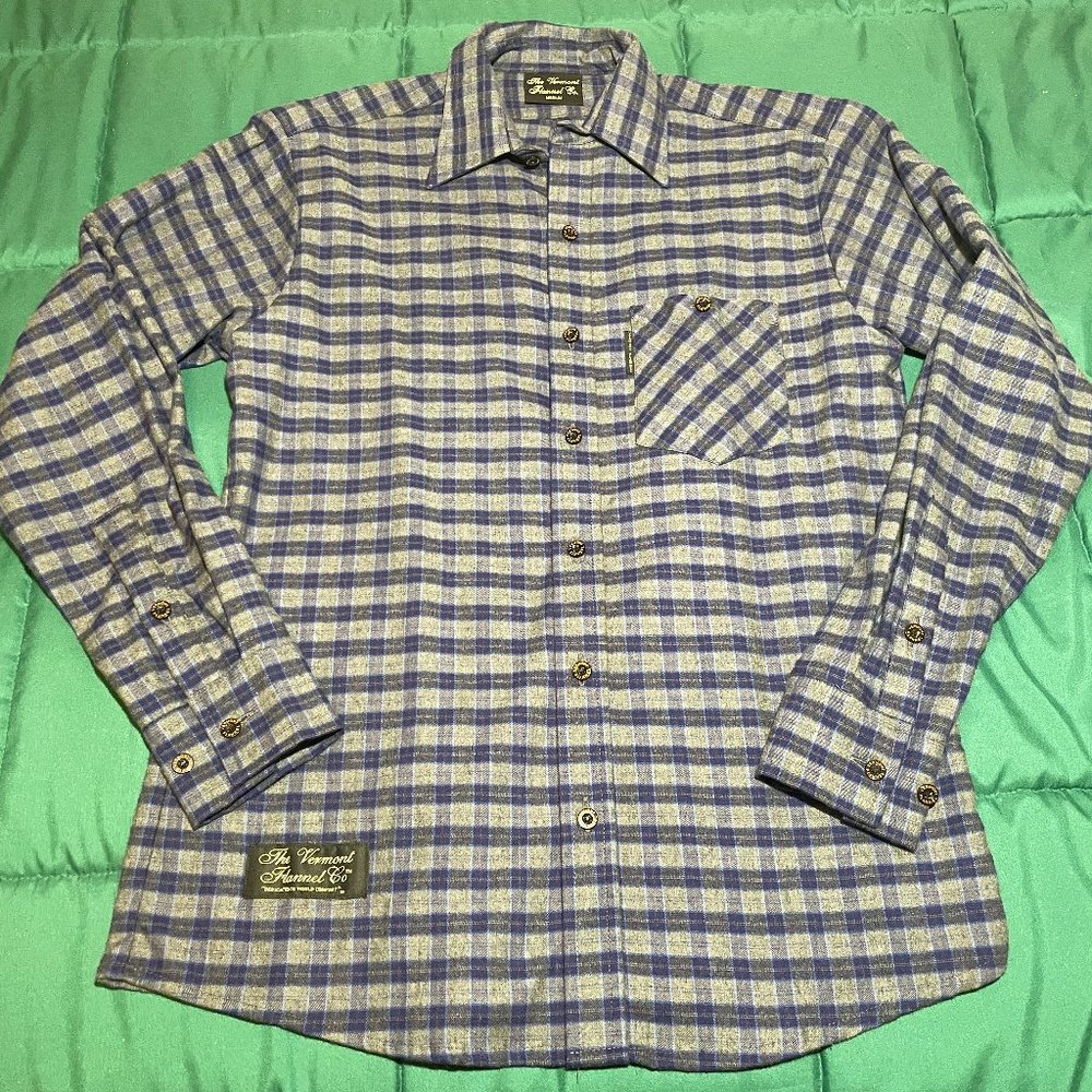 The Vermont Flannel Company Shirt Mens Long Sleeve Flannel